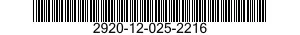 2920-12-025-2216 BUSHING,DISTRIBUTOR 2920120252216 120252216