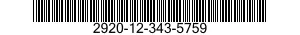 2920-12-343-5759 SPARK PLUG 2920123435759 123435759