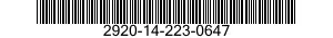 2920-14-223-0647  2920142230647 142230647