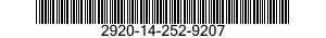 2920-14-252-9207  2920142529207 142529207