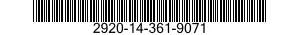 2920-14-361-9071 DISTRIBUTOR,IGNITION SYSTEM 2920143619071 143619071