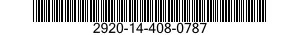 2920-14-408-0787 SPARK PLUG 2920144080787 144080787