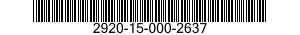 2920-15-000-2637 SPARK PLUG 2920150002637 150002637