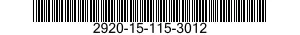 2920-15-115-3012 WINDING,STARTER-GENERATOR FIELD 2920151153012 151153012