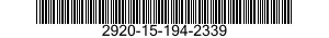 2920-15-194-2339 MOTOR,ENGINE STARTER,ELECTRICAL 2920151942339 151942339