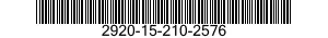 2920-15-210-2576 PIGNONE 2920152102576 152102576