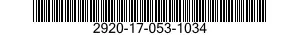 2920-17-053-1034 STROOMVERDELER 2920170531034 170531034