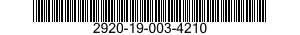 2920-19-003-4210 MOTOR,ENGINE STARTER,ELECTRICAL 2920190034210 190034210