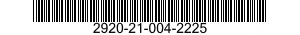 2920-21-004-2225 PLUG,ANODE RETAINING 2920210042225 210042225