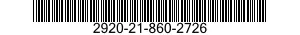 2920-21-860-2726 ROTOR,IGNITION DISTRIBUTOR 2920218602726 218602726
