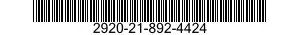 2920-21-892-4424 RELAY-SOLENOID,ENGINE STARTER,ELECTRICAL 2920218924424 218924424