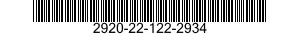 2920-22-122-2934 GLOW PLUG 2920221222934 221222934