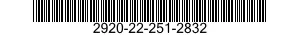 2920-22-251-2832  2920222512832 222512832