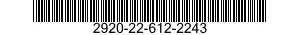2920-22-612-2243 GENERATOR,ENGINE ACCESSORY 2920226122243 226122243