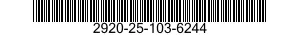 2920-25-103-6244 STARTER,ENGINE,ELECTRICAL 2920251036244 251036244