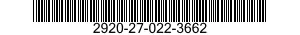 2920-27-022-3662 SOCKET,LIGHT,VEHICULAR 2920270223662 270223662