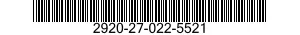 2920-27-022-5521 SWITCH,ENGINE STARTER,ELECTRICAL 2920270225521 270225521