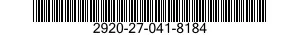 2920-27-041-8184 GOVDE MARS MOTORU 2920270418184 270418184