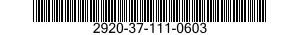 2920-37-111-0603  2920371110603 371110603