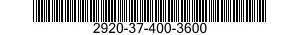 2920-37-400-3600  2920374003600 374003600