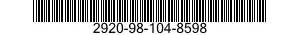 2920-98-104-8598 SPARK PLUG 2920981048598 981048598