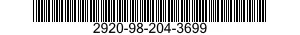 2920-98-204-3699 SPARK PLUG 2920982043699 982043699