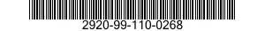 2920-99-110-0268  2920991100268 991100268