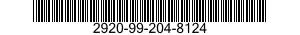 2920-99-204-8124 PUSH BUTTON 2920992048124 992048124