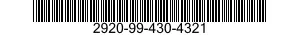 2920-99-430-4321  2920994304321 994304321
