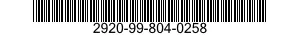 2920-99-804-0258  2920998040258 998040258