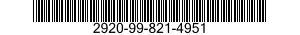 2920-99-821-4951 SPARK PLUG 2920998214951 998214951