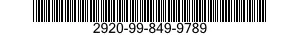 2920-99-849-9789 MOTOR,ENGINE STARTER,ELECTRICAL 2920998499789 998499789