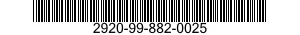 2920-99-882-0025  2920998820025 998820025