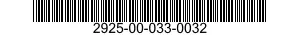 2925-00-033-0032  2925000330032 000330032