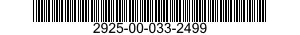 2925-00-033-2499  2925000332499 000332499