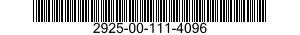 2925-00-111-4096  2925001114096 001114096