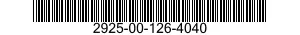 2925-00-126-4040  2925001264040 001264040
