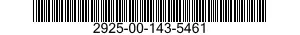 2925-00-143-5461  2925001435461 001435461