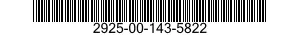 2925-00-143-5822  2925001435822 001435822