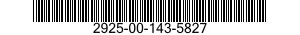 2925-00-143-5827  2925001435827 001435827