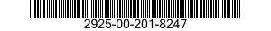 2925-00-201-8247 CABLE 2925002018247 002018247