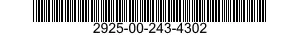 2925-00-243-4302  2925002434302 002434302