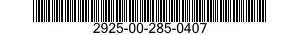 2925-00-285-0407  2925002850407 002850407