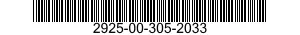 2925-00-305-2033  2925003052033 003052033