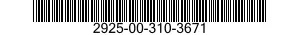 2925-00-310-3671  2925003103671 003103671