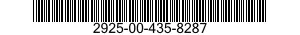 2925-00-435-8287  2925004358287 004358287