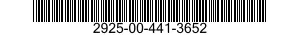2925-00-441-3652  2925004413652 004413652