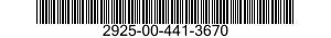 2925-00-441-3670  2925004413670 004413670