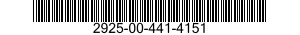 2925-00-441-4151  2925004414151 004414151