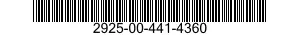 2925-00-441-4360  2925004414360 004414360